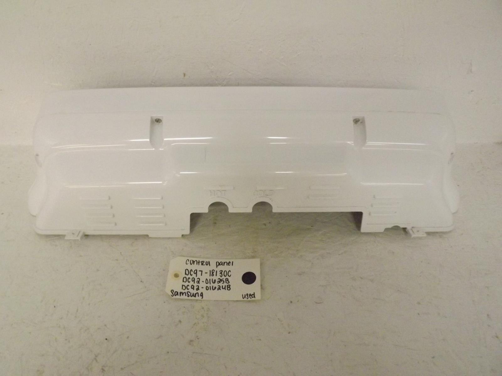 Samsung Washer DC97-18130C DC92-01625B DC92-01624B Control Panel Used Samsung Washer DC97-18130C DC92-01625B DC92-01624B Control Panel Used